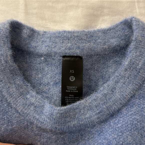 Lululemon - Alpaca Wool-Blend Crewneck Sweater XS - Picture 2 of 5